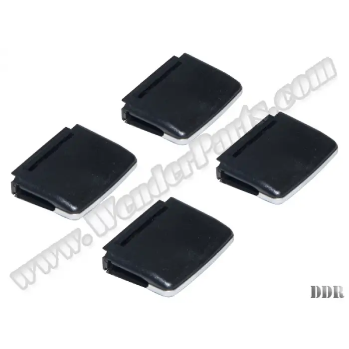 Klima/Kalorifer Izgara Kulpu W166 X166 Set:4ad Ön Siyah