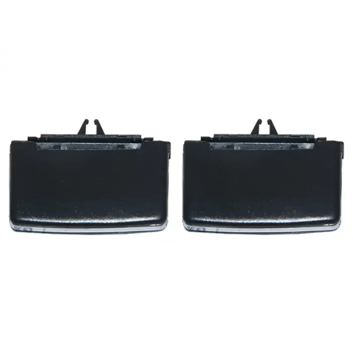 Klima/Kalorifer Izgara Kulpu W204 Set:2ad Ön Siyah