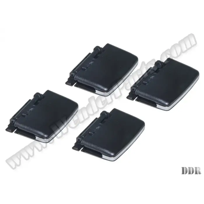 Klima/Kalorifer Izgara Kulpu W204 Set:4ad Ön Siyah