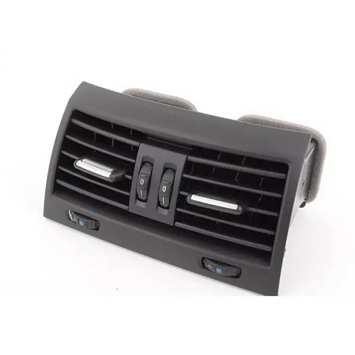 Klima/Kalorifer Izgarası F10+LCI Arka; (Komple) Siyah