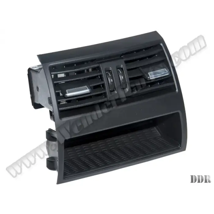 Klima/Kalorifer Izgarası F10+LCI Arka; (Komple) Siyah