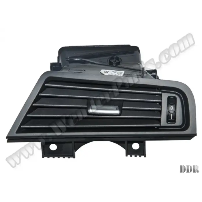 Klima/Kalorifer Izgarası F10+LCI Ön Sağ; (Komple) Siyah