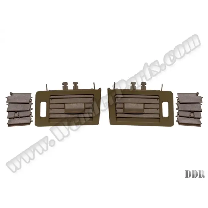 Klima/Kalorifer Izgarası W204 Set:2ad Ön Sol/Sağ Bej 2007-10