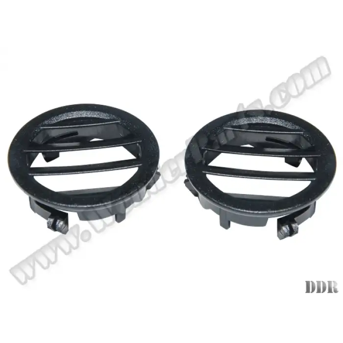 Klima/Kalorifer Izgarası W204 Set:2ad Ön Üst Siyah