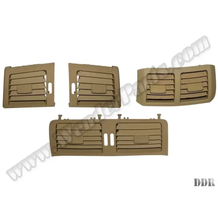 Klima/Kalorifer Izgarası W251 Set:4ad Ön/Arka Bej 2005-10