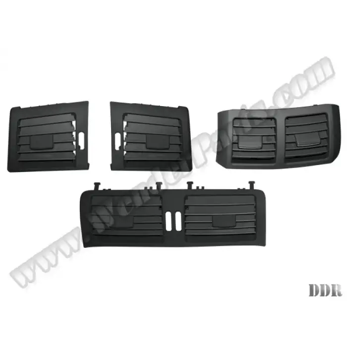 Klima/Kalorifer Izgarası W251 Set:4ad Ön/Arka Mat-Siyah 2005-10