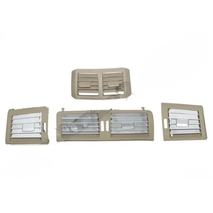 Mercedes W251 2010-2013 Klima Kalorifer Izgarası Set 4ad Ön Arka Nikelajlı Bej 2518302654.1148 Wender