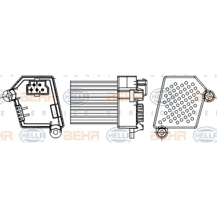 Klima/Kalorifer Rezistansı E46 X3:E83