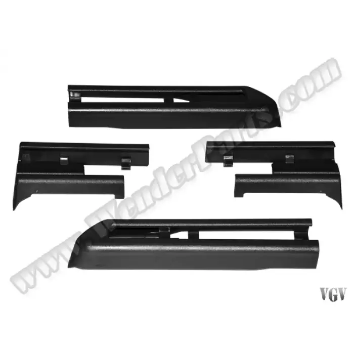 Koltuk Ray Kapağı F10 F07 F01 Sol+Sağ; Siyah