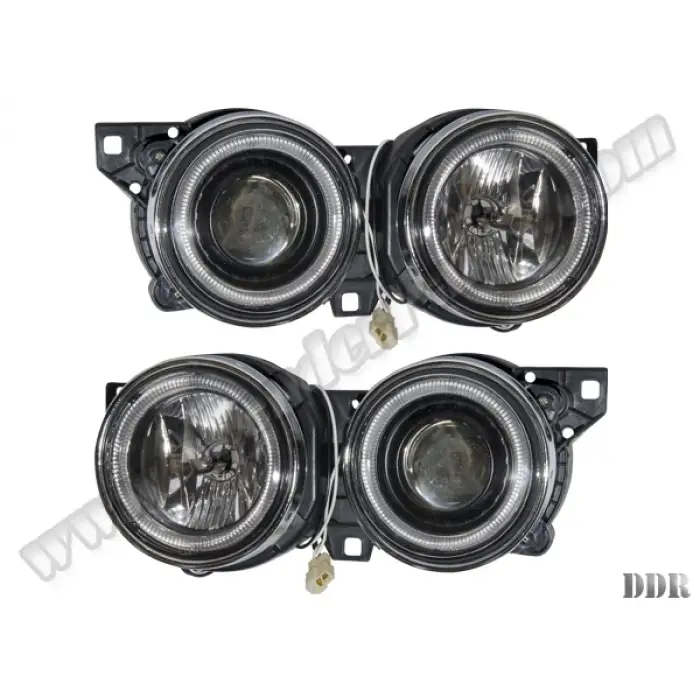 Komple Far E30 (Set) Kristal, Siyah 1988-91