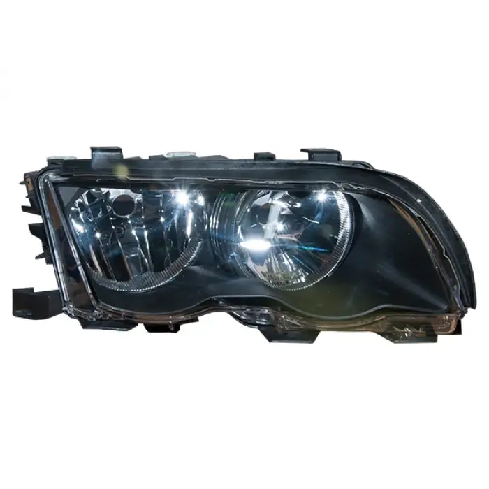 Komple Far E46 Sağ; Siyah -Sedan- 1998-01