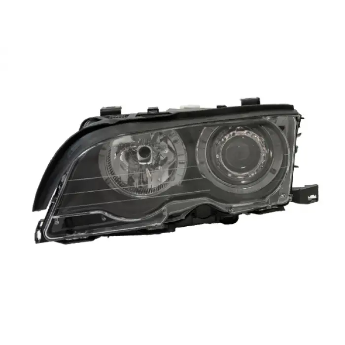 Komple Far E46 Sol; Siyah Xenon -Coupe- 1999-01