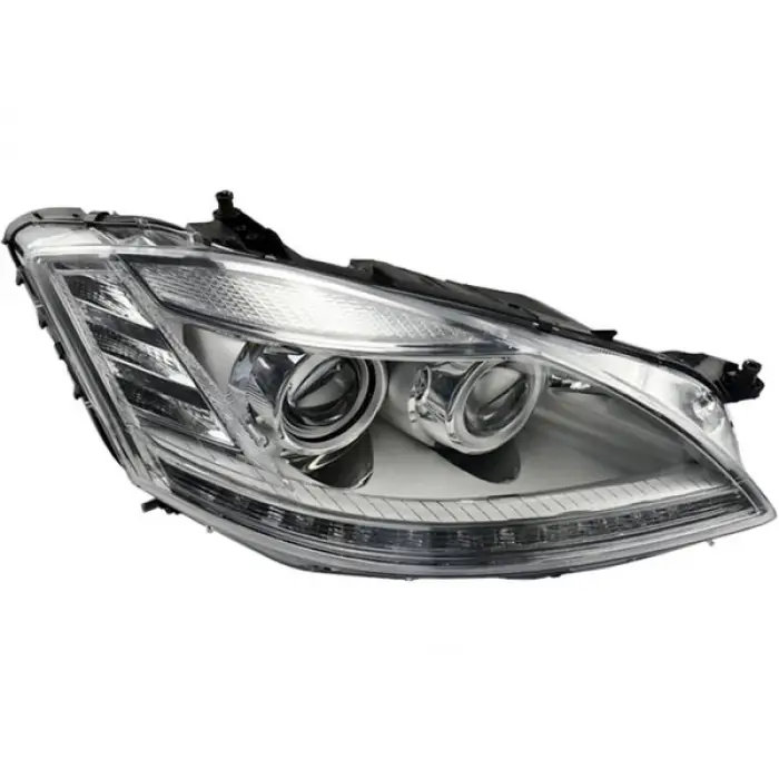 Komple Far W221 Sağ AHL-Xenon; Tek Sıra 6lı Soket Gece Görüş Asist. 2011-13