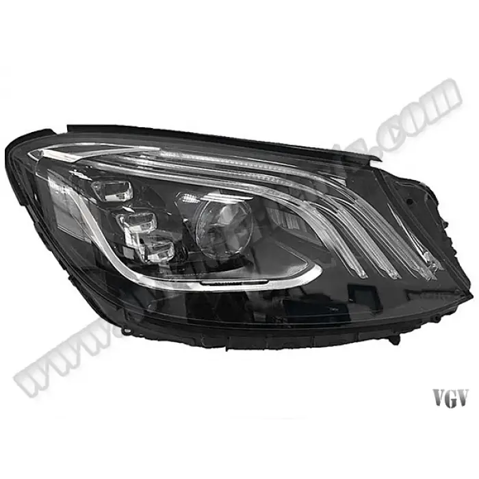 Komple Far W222 Sağ Dinamik Led 2017-