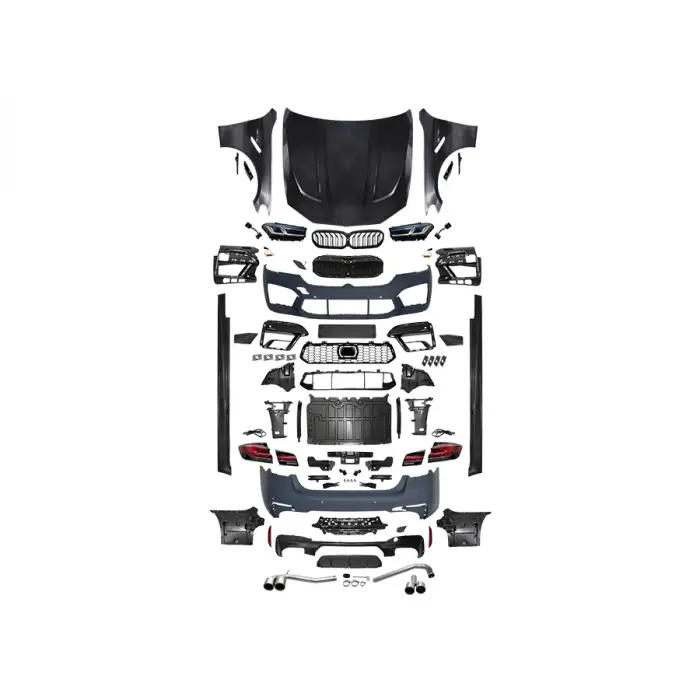 Komple Gövde Kiti F10 [DONUSUM => G30-LCI] <OO-OO> Egz.Uçlu, Mrşp-li, Panj-lu, Kaput/Çamurluk, Far/Stop -///M5- 2010-13