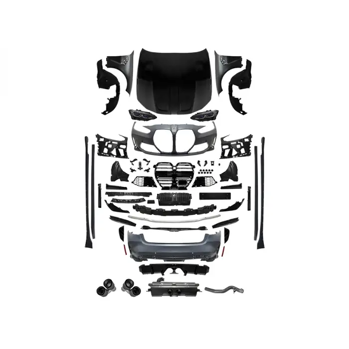Komple Gövde Kiti G20 00-00-OrtadanÇıkış, Mrşp-li, Panj-lu, Egz.Uçlu, Kaput/Çamurluk, Farlar -///M3 (G80) STYLE- 2019-21
