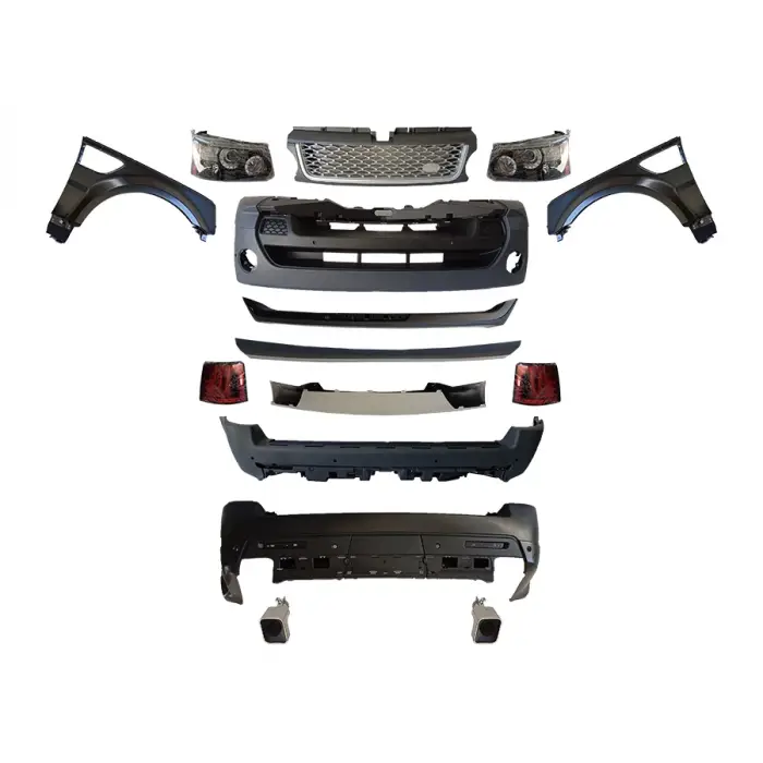 Komple Gövde Kiti Range Rover Sport PDCli:Ön/Arka, Krom Panj-lu, Çamurluk, Far/Stop/Sisli (Ledli)  -Autobiography