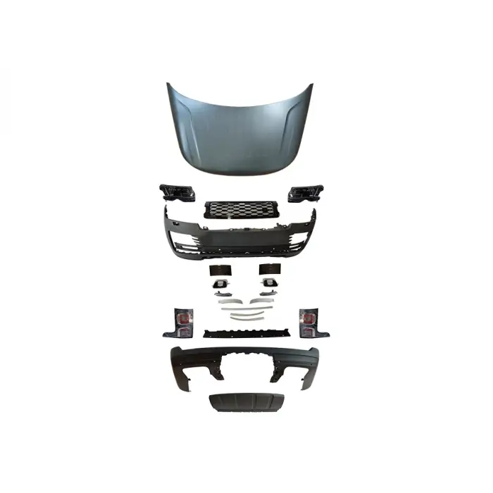 Komple Gövde Kiti Range Rover Vogue [2013-17 DONUSUM=> 2018-22] PDCli:Ön/Arka,Panj-lu, Egz.Uçlu, Kaput,Far/Stop/Sisli