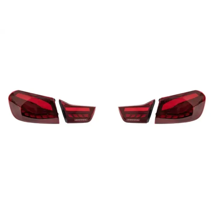 Komple Stop F32 F36 Set [MODIFIYE: ///M4] Kayar LED RED-LINE 2013-16