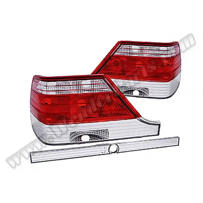 Komple Stop W140 Set; Kristal Beyaz Sinyal 1995-98