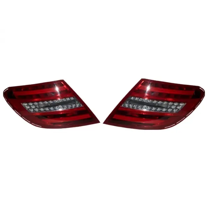 Komple Stop W204 Set [MODIFIYE: 2011-14] Dinamik LED; Tak-Çalıştır 2007-10