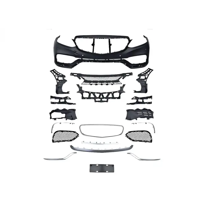 Mercedes W212 2013-2016 Komple Tampon Ön PDCli AMG M A2128852938S1 Wender