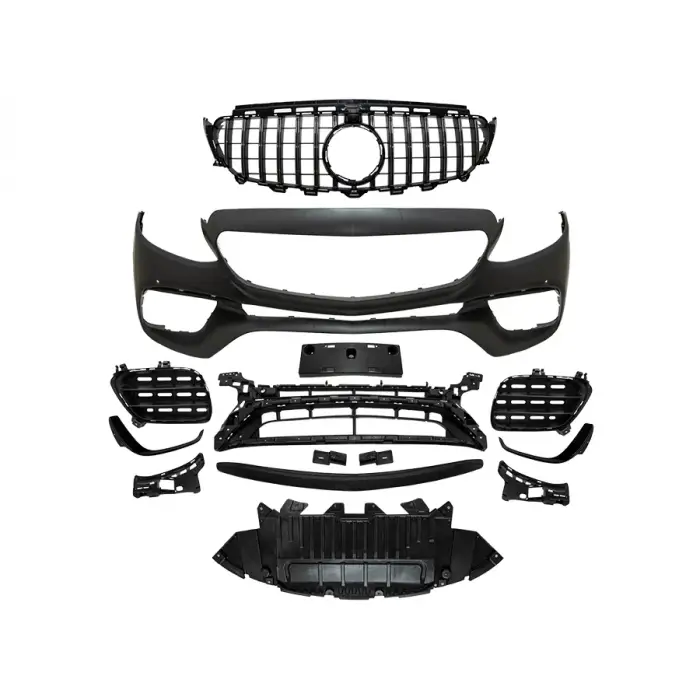 Komple Tampon W213 Ön; PDCli, Panj-lu -AMG E63- 2016-19