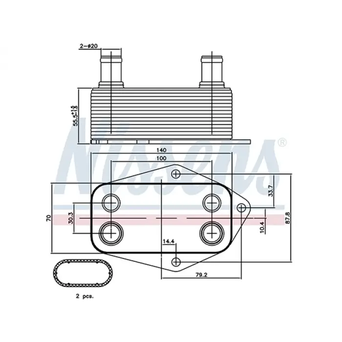 Motor Yağ Radyatörü M47 [E39 E46]
