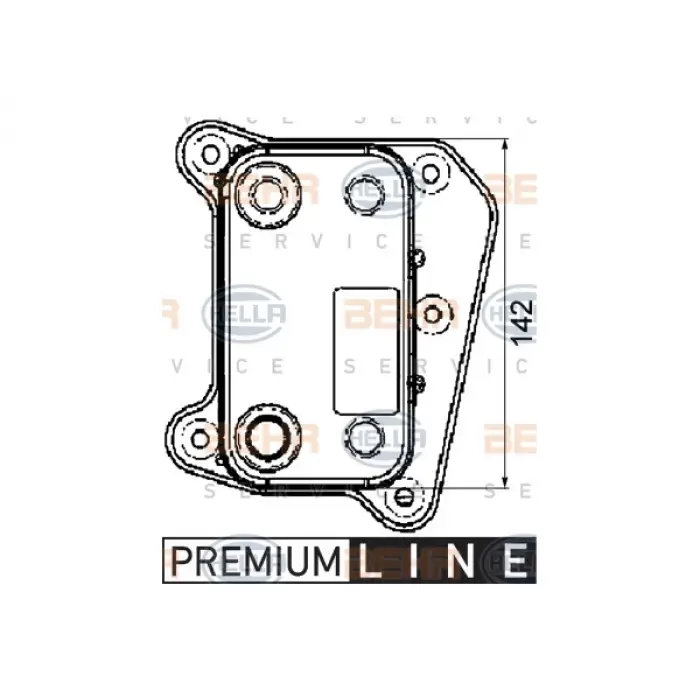 Motor Yağ Radyatörü OM611 [W202 W210]