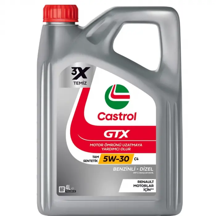 Motor Yağı 5w30 4lt - 4400000001-WISCO - Universal Gtx C4 Uyumlu