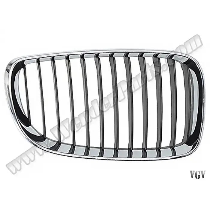BMW E 87-LCI 2007-2011 Panjur E87 LCI Sağ Krom Siyah 51137166440 Wender