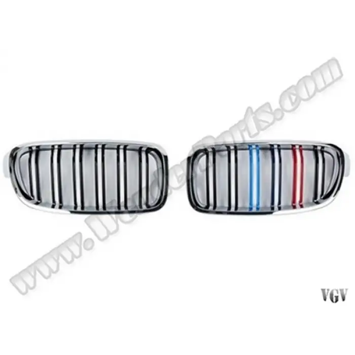 Panjur F30+LCI (Set) Krom/Siyah, Çift Çıtalı ///M-Renkli 2012-18