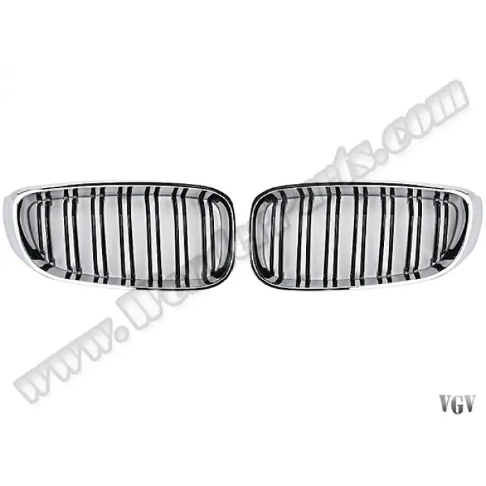 Panjur F34+LCI (Set) Krom/Siyah, Çift Çıtalı 2013-