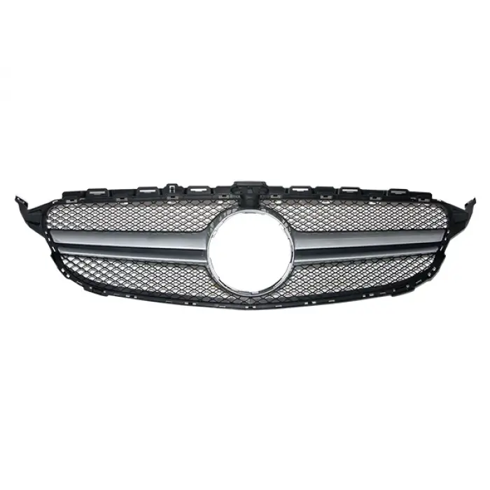 Mercedes W205 2014-2018 Panjur Gümüş Siyah Kam Lı AMG C63 2058880523 Wender