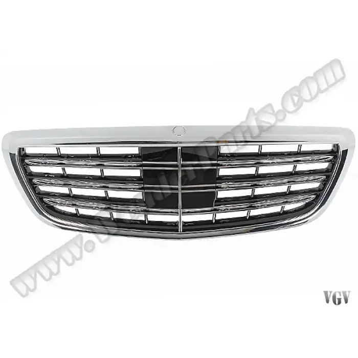 Panjur W222 Krom/Siyah -S65 AMG- 2013-16