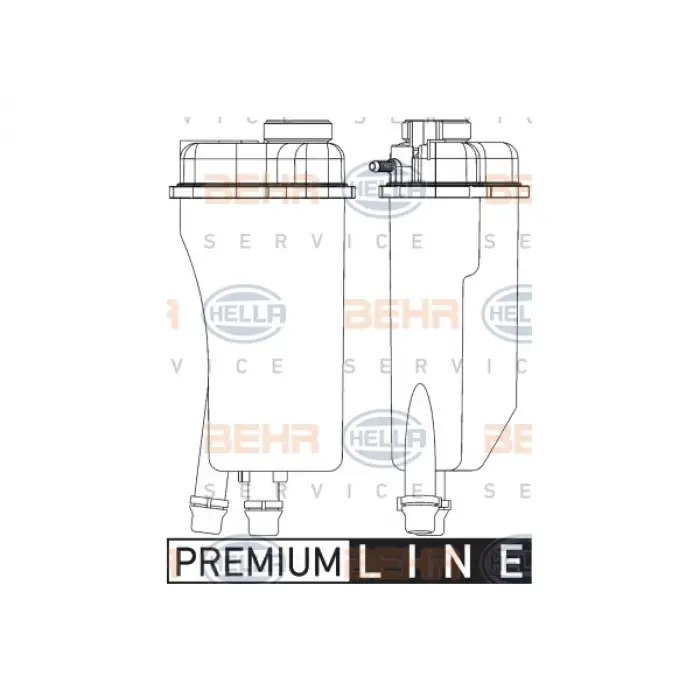 Radyatör Su Deposu E39 E38 [M52 M54] 1999-03