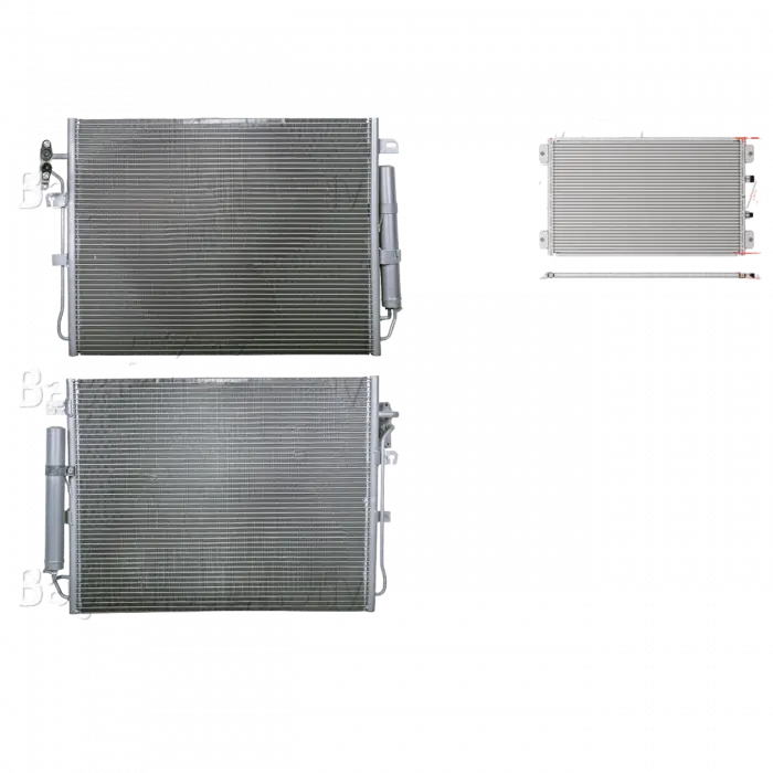 Land Rover Range Rover Discovery Klima Radyatörü 640x 471x16 JRB500040 WISCO