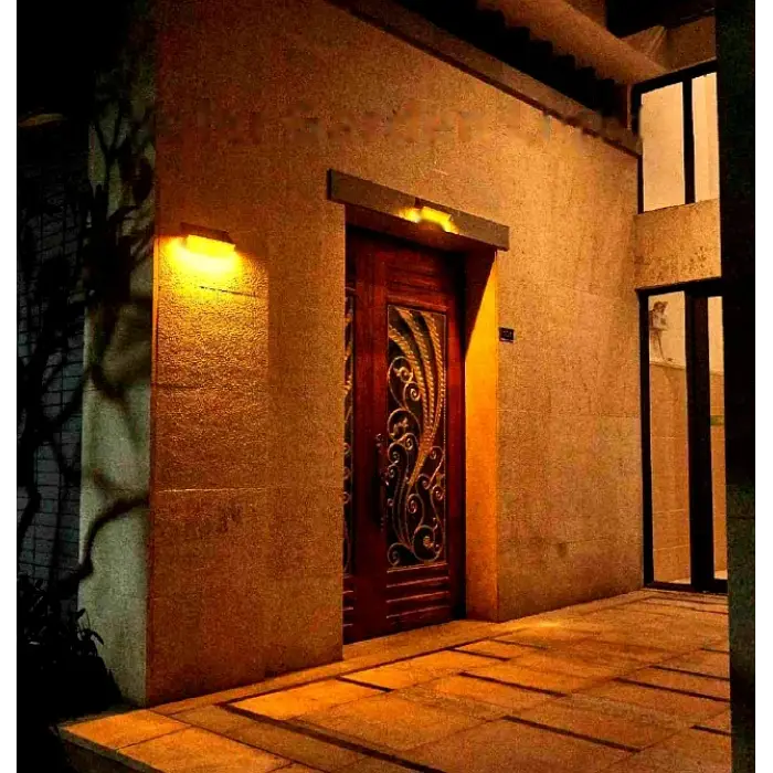 SOLTAJ - Dekoratif Duvar SOLAR Aydınlatma ÇİFT RENK SARI VE BEYAZ - UMY70