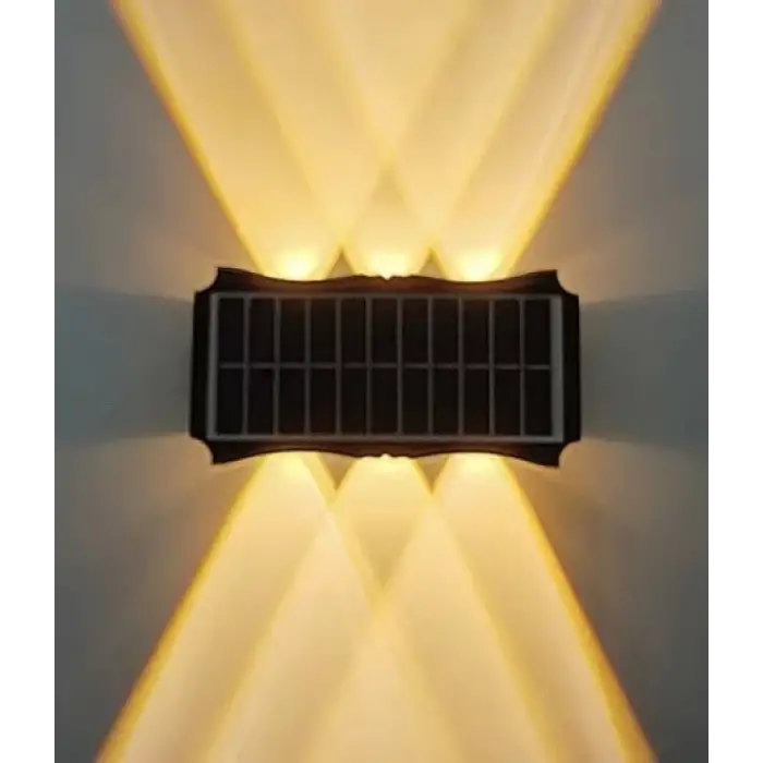 SOLTAJ - Dekoratif Duvar SOLAR Aydınlatması 6 LEDLİ APLİK - ASL902