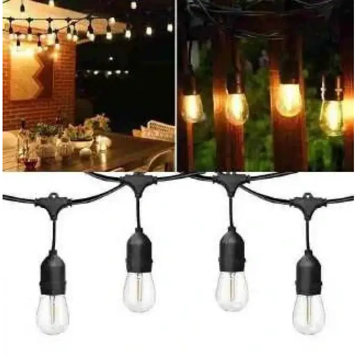 SOLTAJ - Dekoratif Şerit SOLAR Aydınlatma 10 AMPUL 10 METRE- ATY2001