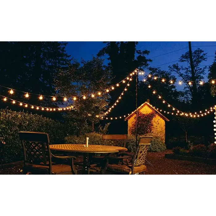 SOLTAJ - Dekoratif Şerit SOLAR Aydınlatma 15 AMPUL 15 METRE- ATY2002