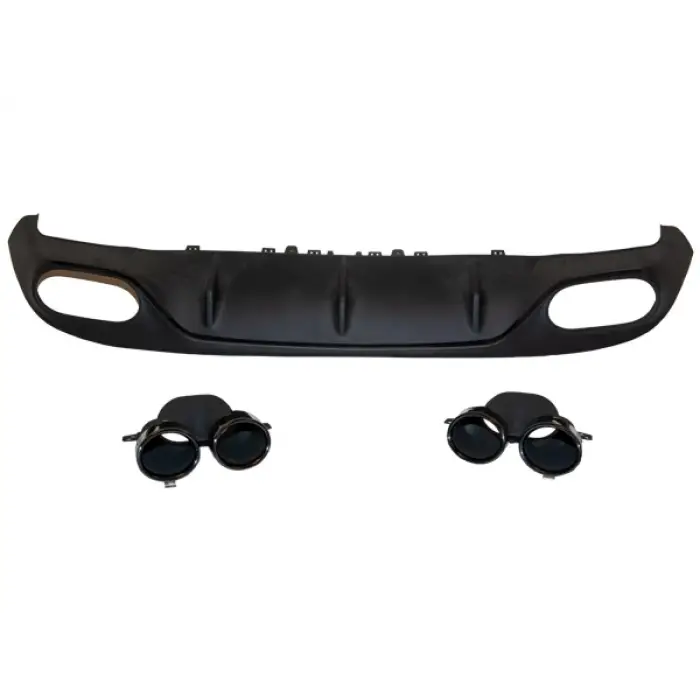 Tampon Difüzörü C238 Arka; 2-Çıkış Egz.Uçlu -AMG-