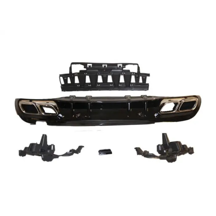 Tampon Difüzörü W205 Arka; 2-Çıkış -AMG- 2018-