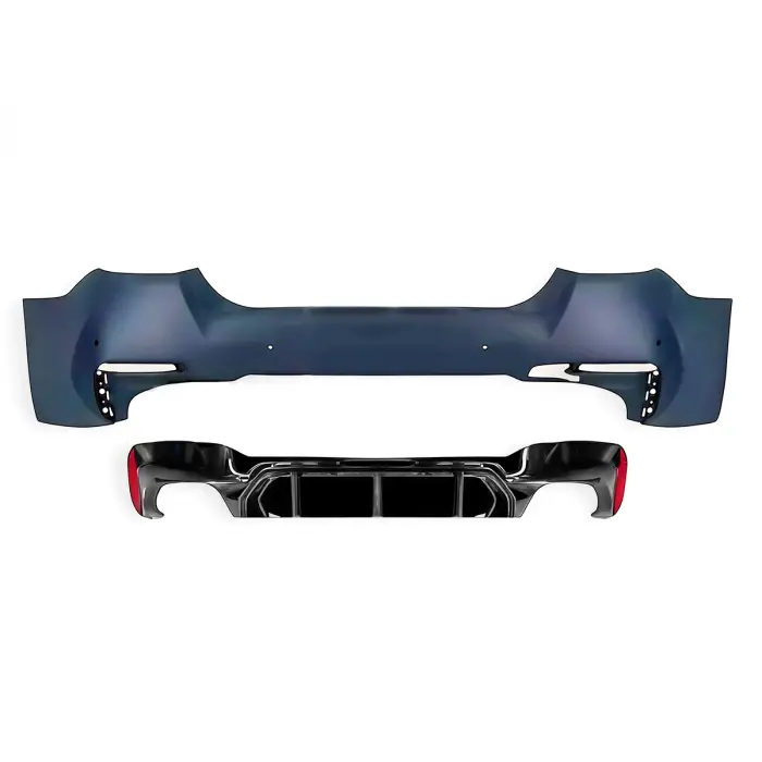 Tampon F10+LCI Arka; [DONUSUM=> G30+LCI] PDCli, PMAlı -M-Tech- ///M5- 2010-16