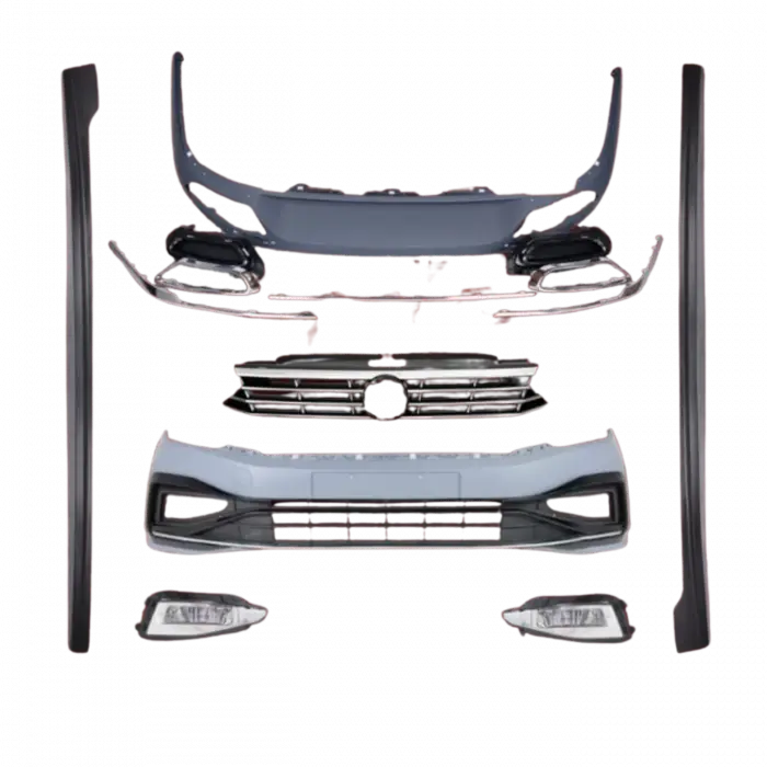 Volkswagen Passat B8.5 R-Lıne 20- (14-18 Passat B8 İçin) Tampon Seti Komple 3G0807217 WISCO