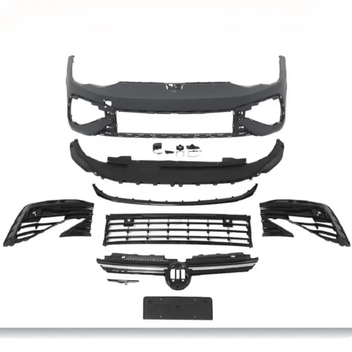 Volkswagen Golf 8 R 20 Ve Sonrası Uyumlu Tampon Seti Ön BK G8R S2