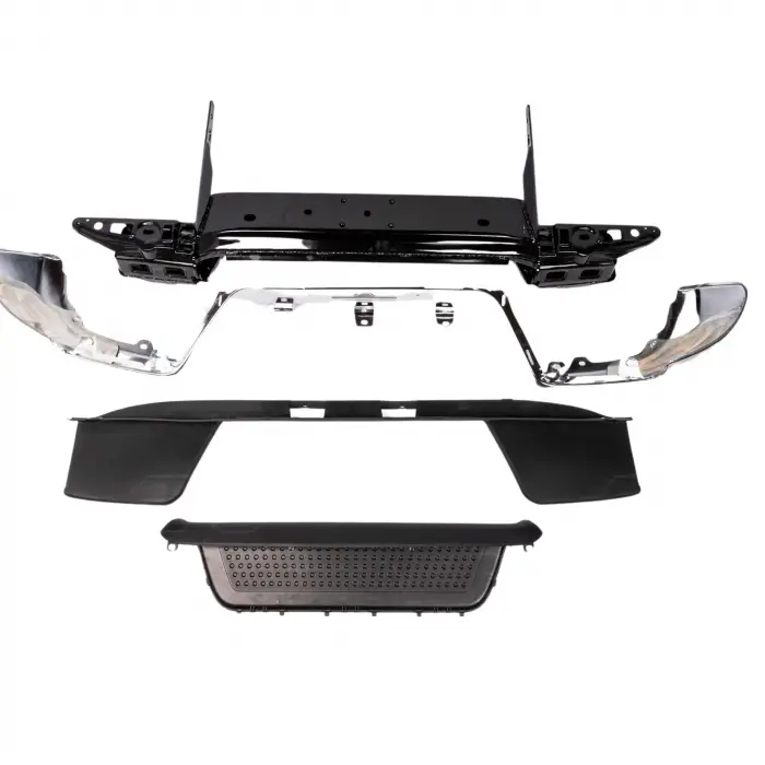 VW Amarok 1020 Arası Uyumlu Tampon Seti Sensörlü Nikelajlı+T.Demiri+Basamak2H7807417D2ZZS1 Wisco