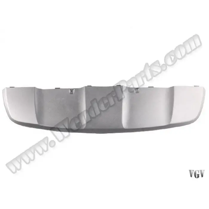 Tampon Spoyleri X6:E71 Arka Alt; Mat-Alüminyum