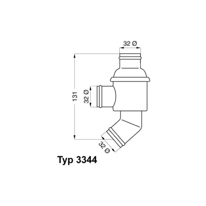 Termostat M10 [E30 E28] 80C