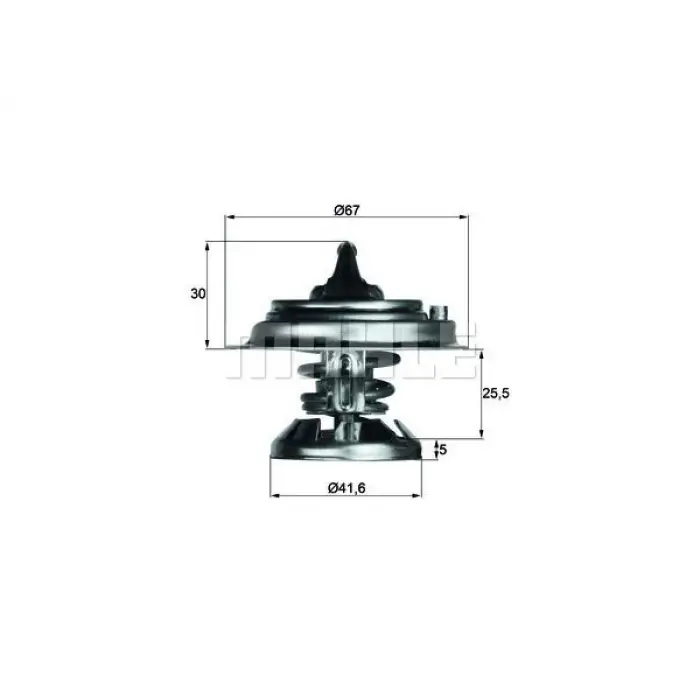 Termostat OM602 OM603 OM605 OM606 [W124] 80C